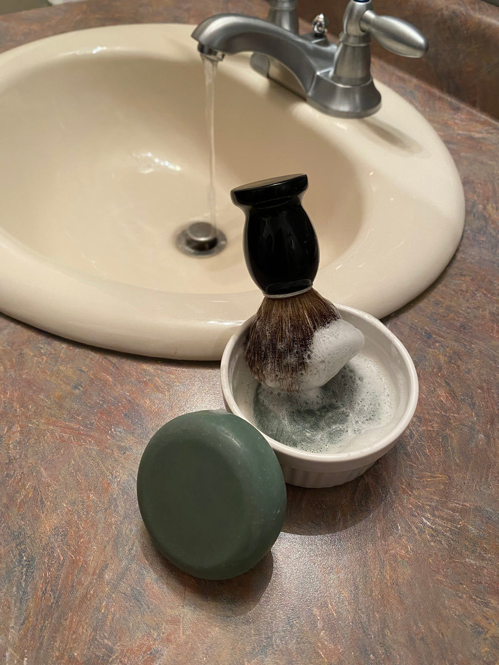 Men's shave soap