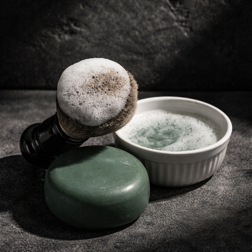 Men's shave soap